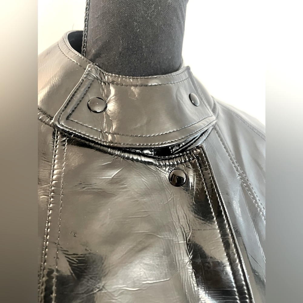Vintage one of a kind black trench coat